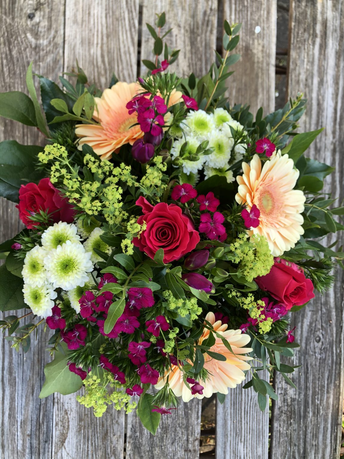 Blumenstrauß Glücksmoment Blumen Peter